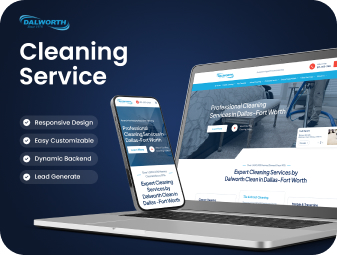 Dalworth Clean template preview