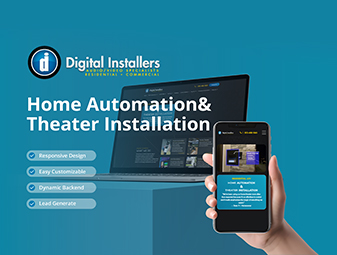 Digital Installers website preview