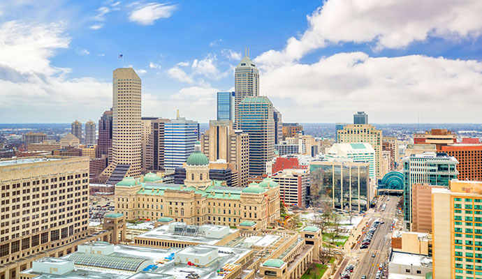 Indianapolis skyline
