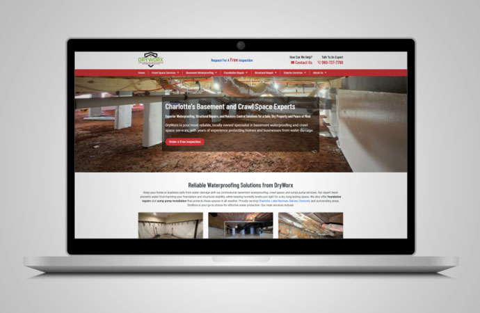 DryWorx website preview