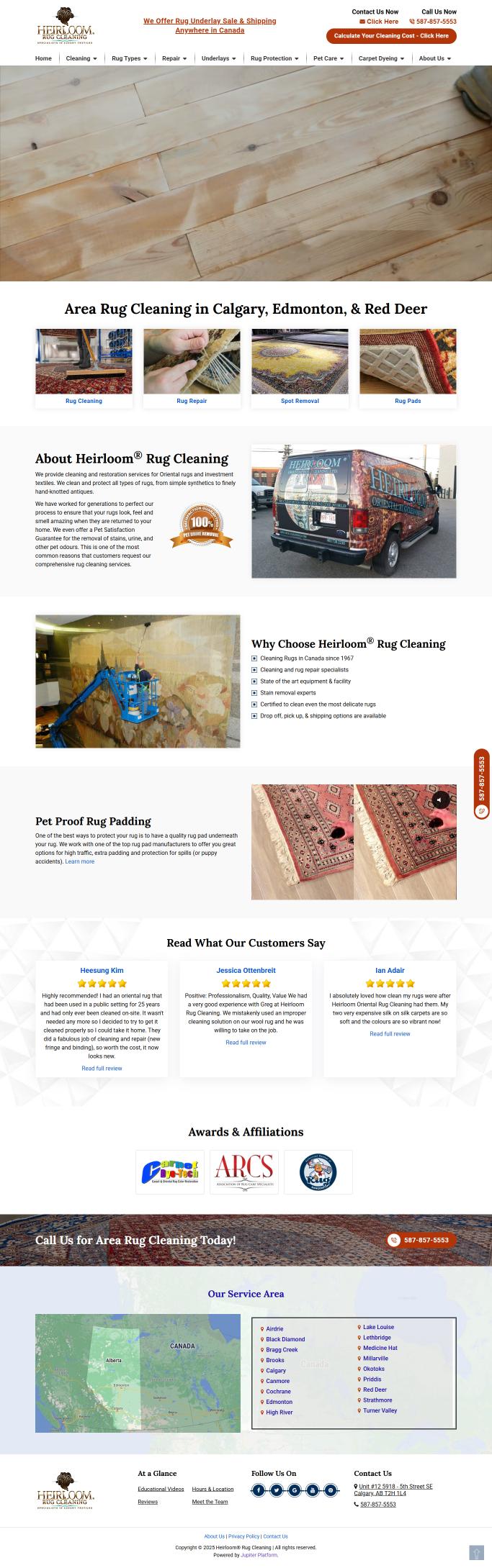 Heirloom® Rug Cleaning