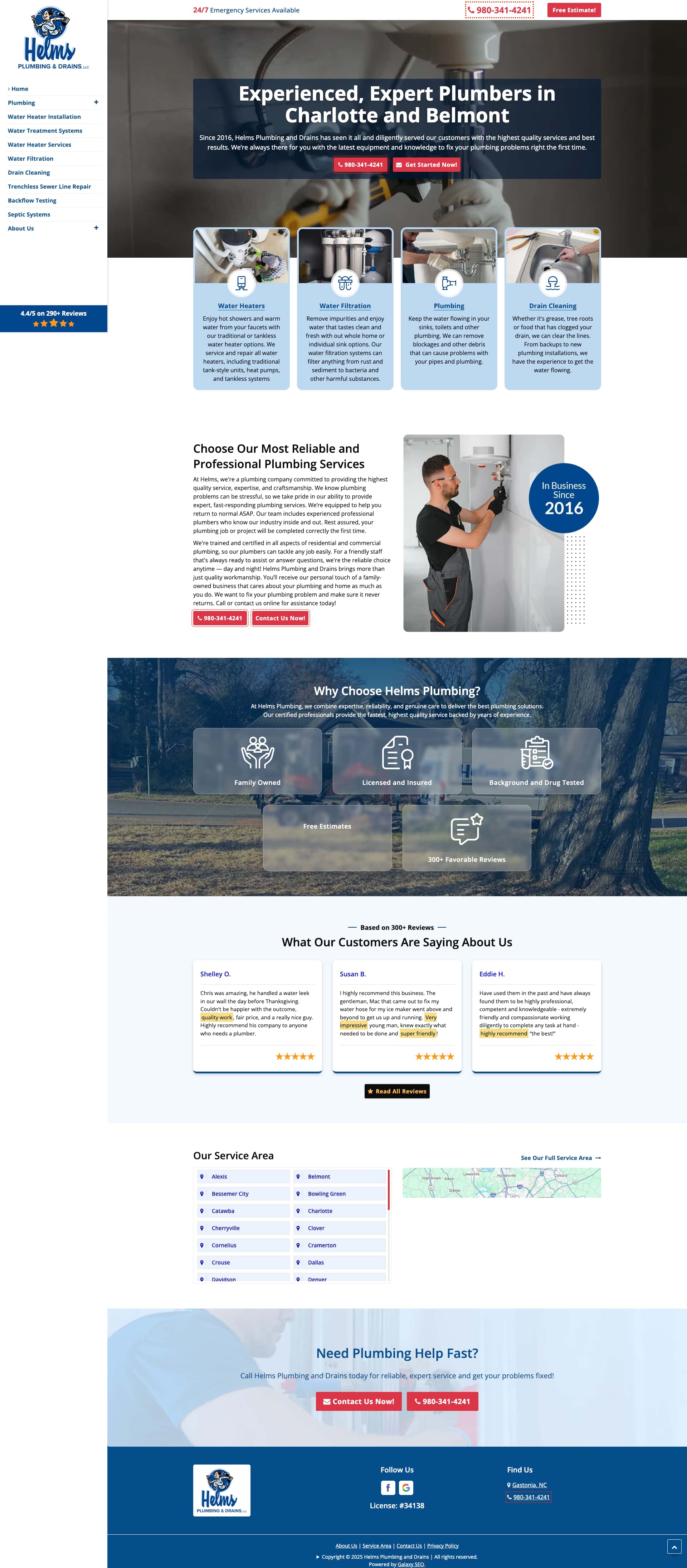 Helms Plumbing and Drains