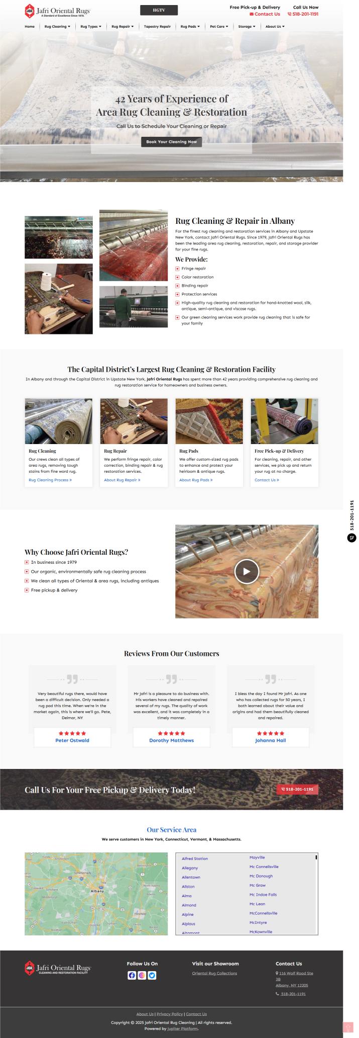 Jafri Oriental Rug Cleaning