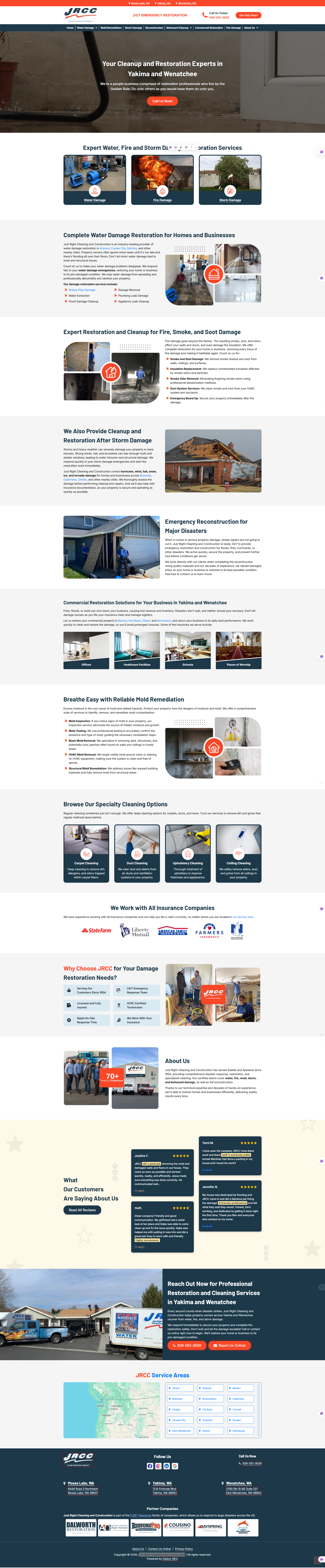 Just Right Cleaning and Construction