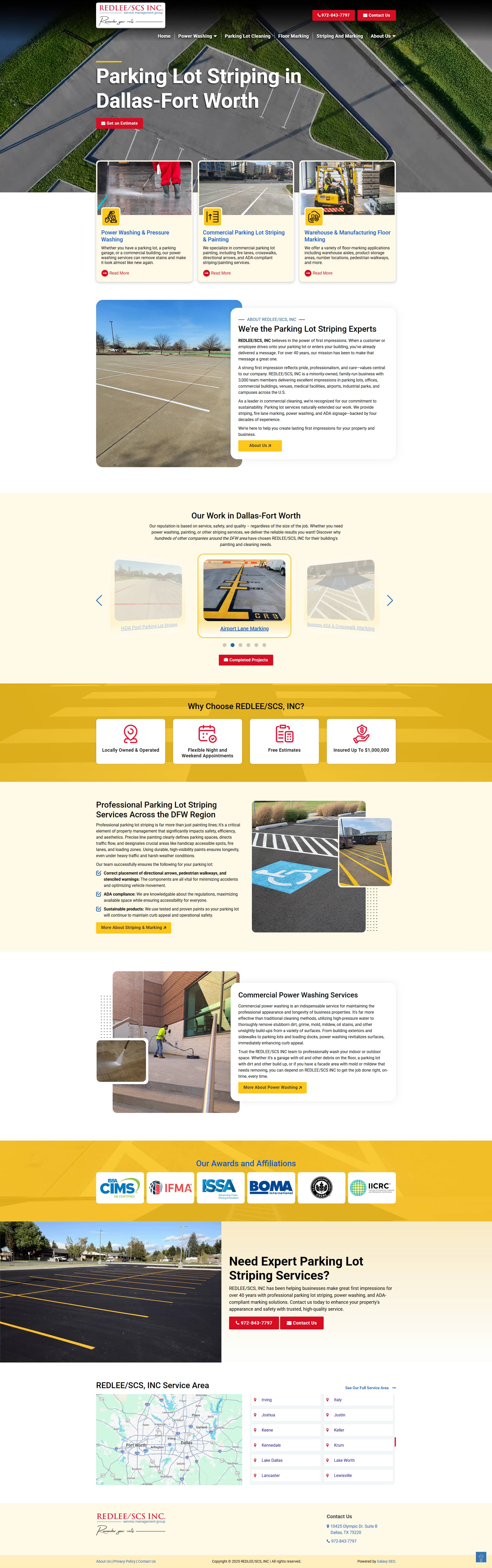 Parking lot striping experts website