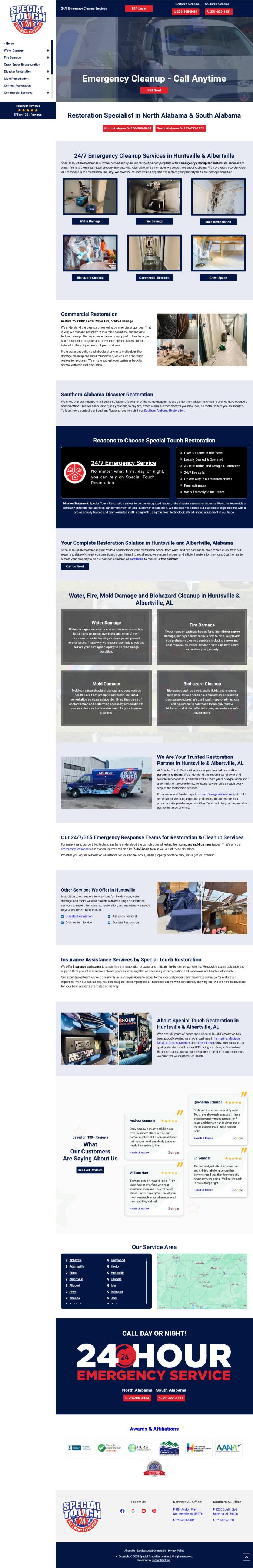 Special Touch Fire and Water Restoration